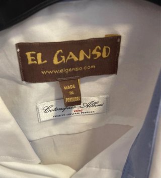 Camisa El Ganso Rayas Azul