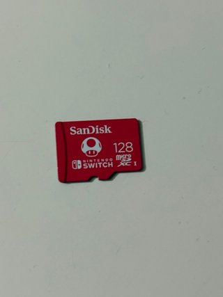 Tarjeta Micro SD SanDisk 128GB Nintendo Switch