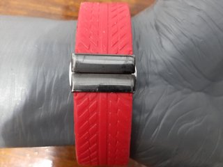 Reloj deportivo rojo y negro EUROMOBIL crono