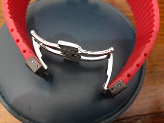 Reloj deportivo rojo y negro EUROMOBIL crono