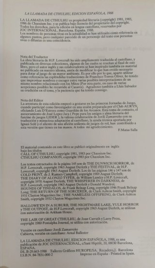 La llamada de Cthulhu