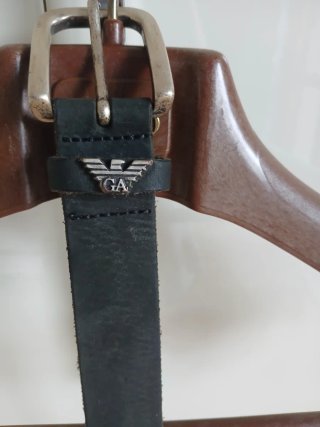 Cintura Armani Bambino grigio scuro