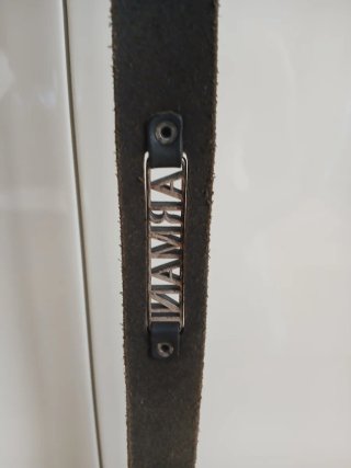 Cintura Armani Bambino grigio scuro