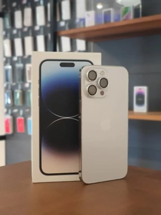 IPHONE 14 PRO MAX 1TB PLATA BATERIA 100%