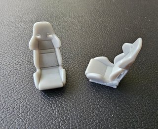 Asientos Recaro A8 1/24 y 1/18