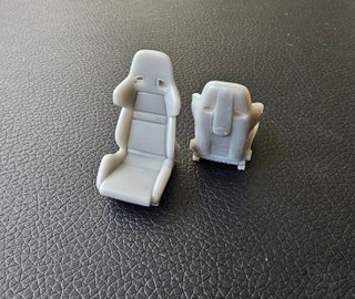 Asientos Recaro A8 1/24 y 1/18