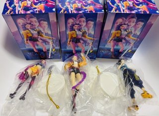 Pack 3 Figuras Rumi Mira Zoey Huntrix Kpop