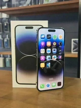 IPHONE 14 PRO MAX 1TB PLATA BATE. 100%
