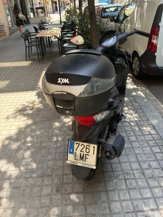 Sym Symphony 125 Scooter Negra