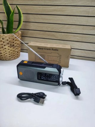 Radio Multiusos Gris y Verde
