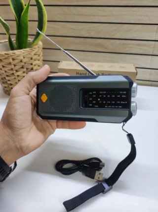 Radio Multiusos Gris y Verde