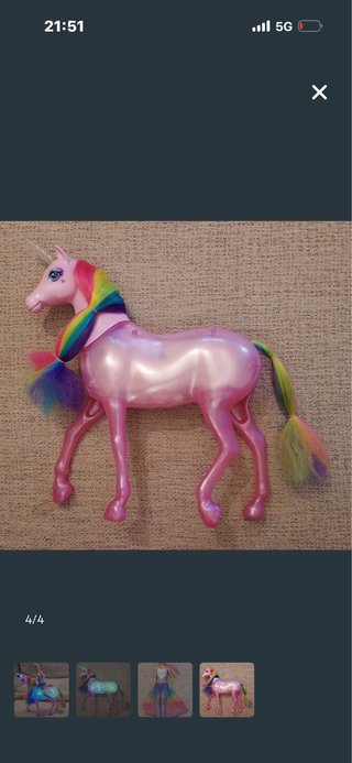 Barbie Dreamtopia Unicornio con Luces
