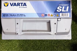 Batería Varta Dynamic SLI 74Ah 12V 680A. E11