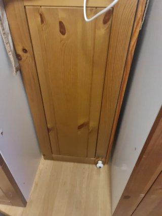 Muebles de cocina madera y cristal