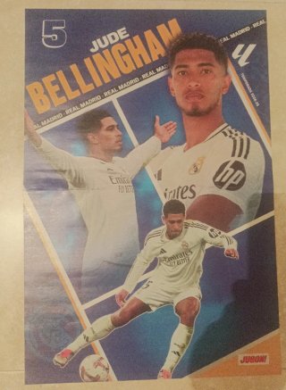 Lote pósters Real Madrid