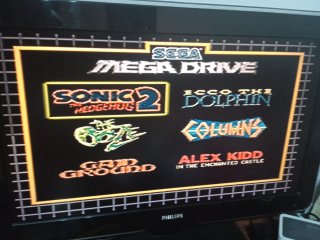 Consola Radica Sega Mega Drive incluye 6 juegos