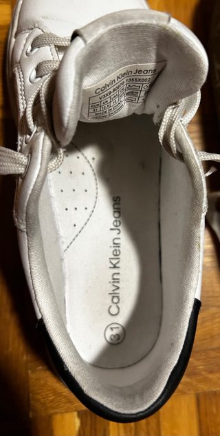 Zapatillas Adidas y Calvin Klein Blancas
