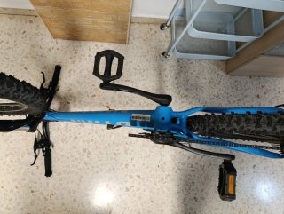 Bicicleta Montaña Rockrider 500 Azul