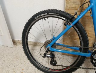 Bicicleta Montaña Rockrider 500 Azul