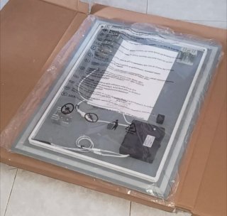 Espejo Baño LED 80x60 cm