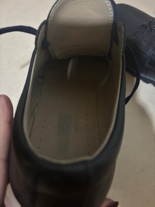 Zapatos escolares azul marino Talla 38