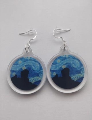 Pendientes paisaje Canario