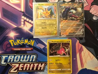 Lote 11 Cartas Pokémon (Pawmi IR, Charizard ex)