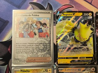 Lote 11 Cartas Pokémon (Pawmi IR, Charizard ex)