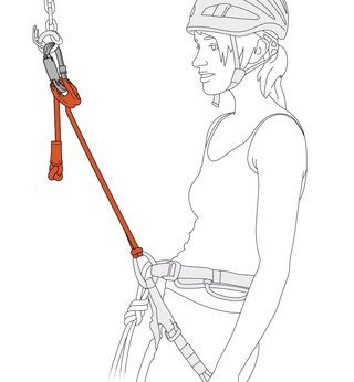 Petzl Connect Adjust - Cabo Anclaje