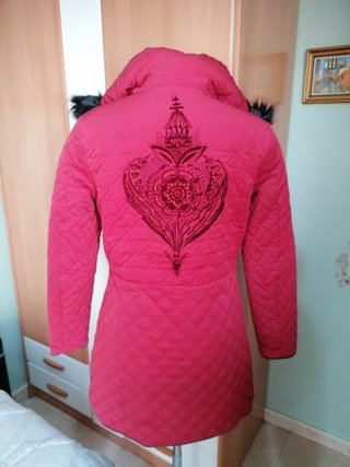 Abrigo desigual reversible + regalo
