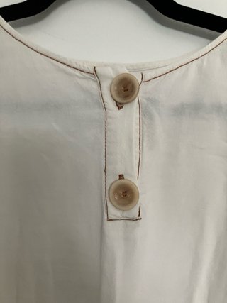Camisa Zara Niña Blanca Talla 13-14 Años