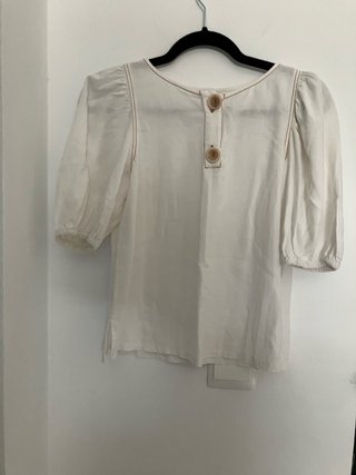 Camisa Zara Niña Blanca Talla 13-14 Años