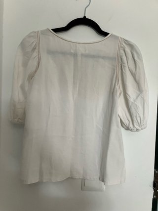 Camisa Zara Niña Blanca Talla 13-14 Años