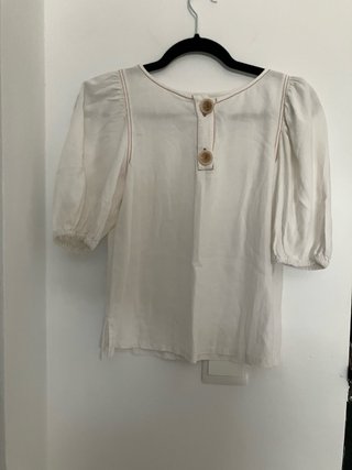 Camisa Zara Niña Blanca Talla 13-14 Años