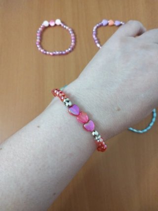 Lote 5 pulseras elásticas