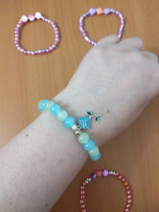 Lote 5 pulseras elásticas