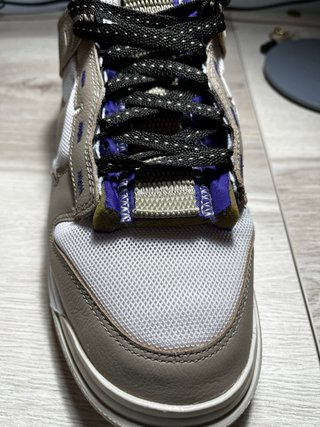 Zapatillas Beige y Morado