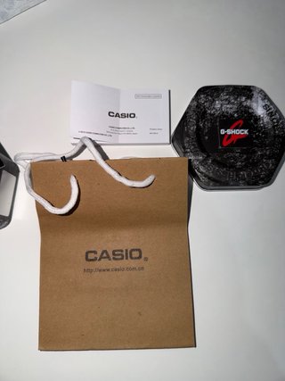 Casio G-Shock GA-201TR-7A Blanco Tricolor Series