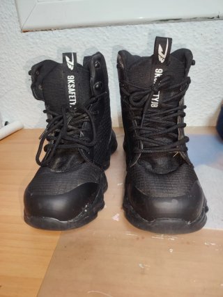 Botas de seguridad 9KSAFETYIB negras y azules