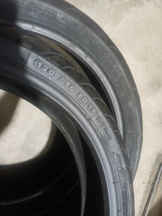 Michelin 120/70-17 y 160/60-17 Neumáticos