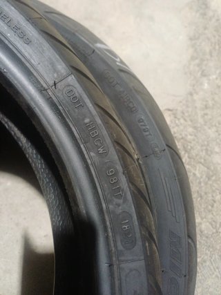 Michelin 120/70-17 y 160/60-17 Neumáticos