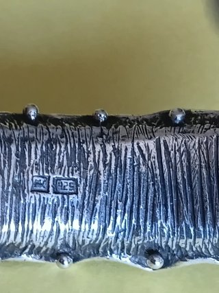 Brazalete Plata Ley 925 Vintage