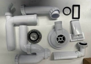 Kit Desagüe Fontanería Blanco