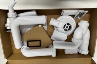 Kit Desagüe Fontanería Blanco
