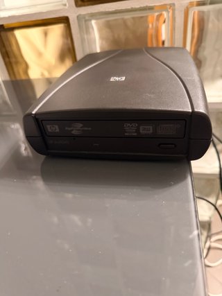 Lector CD/DVD HP Negro