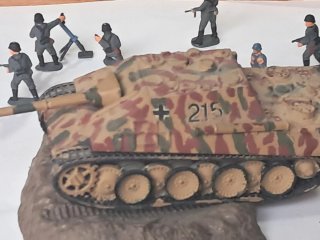 Figuras infantería inglesa y alemana