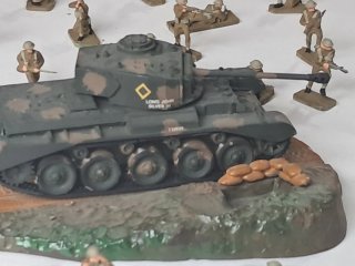 Figuras infantería inglesa y alemana