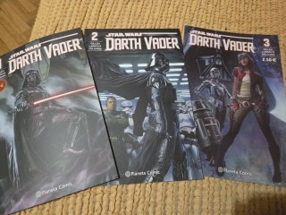 3 comics Star Wars Darth Vader