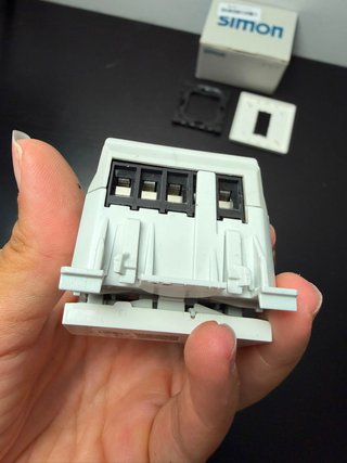 INTERRUPTOR PERSIANAS SIMON 270 IO 700VA BLANCO