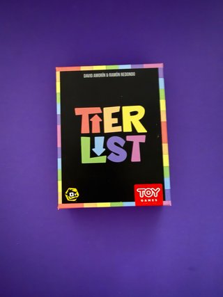 Juego de mesa Tier List